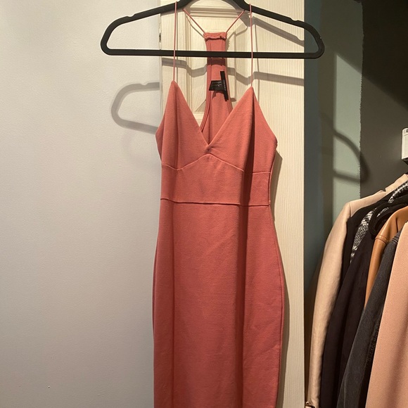 Pink bodycon dress - Picture 2 of 2